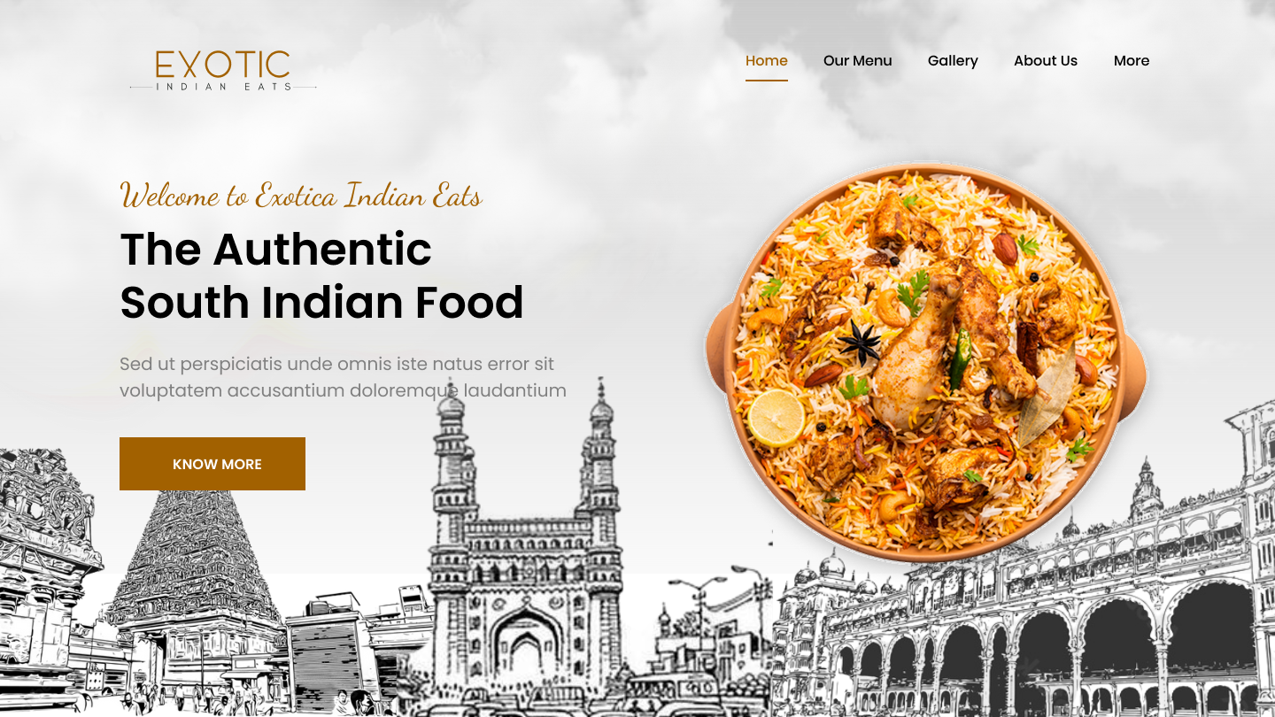 exotic restaurant
